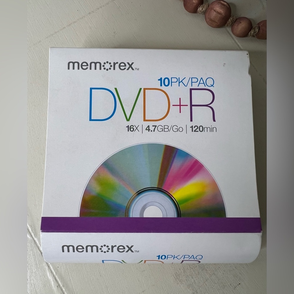 Brand New-Memorex 4.7Gb/16x DVD+R (4-Pack Slim Case)